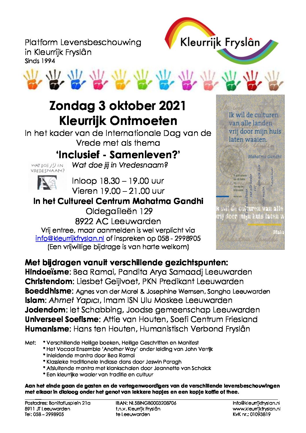 3 oktober 2021
